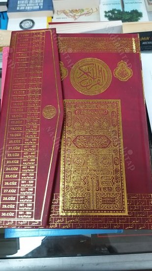 Kur'an-ı Kerim Orta Boy (Efdal - Bilgisayar Hatlı - Fihristli) kapağı