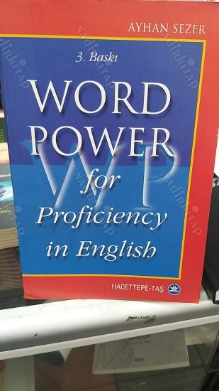 WORD POWER FOR PROFICIENCY IN ENGLISH kapağı