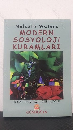 MODERN SOSYOLOJİ KURAMLARI kapağı