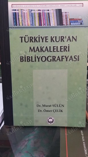 Türkiye'de Kur'an Makaleleri Bibliyografyası kapağı