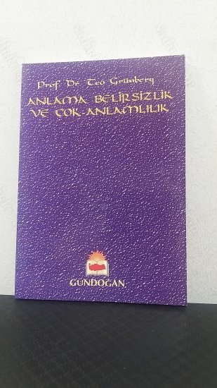 Anlama Belirsizlik ve Çok Anlamlılık kapağı