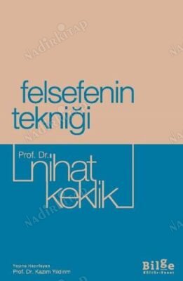 Felsefenin Tekniği kapağı
