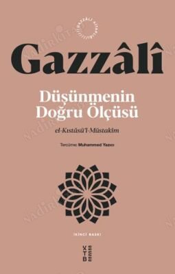 Düşünmenin Doğru Ölçüsü - El Kıstasü'l Müstakim kapağı
