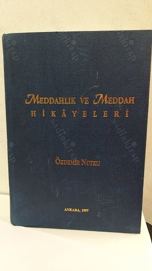 Meddahlık ve Meddah Hikayeleri kapağı