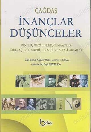 Çağdaş İnançlar Düşünceler 2 Cilt Takım kapağı