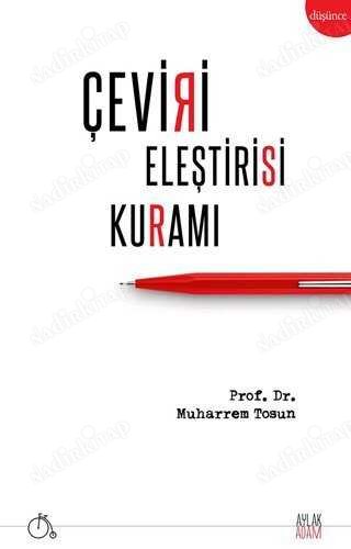 Çeviri Eleştirisi Kuramı 1. Basım kapağı