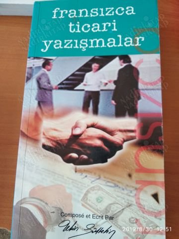 Fransızca Ticari Yazışmalar kapağı