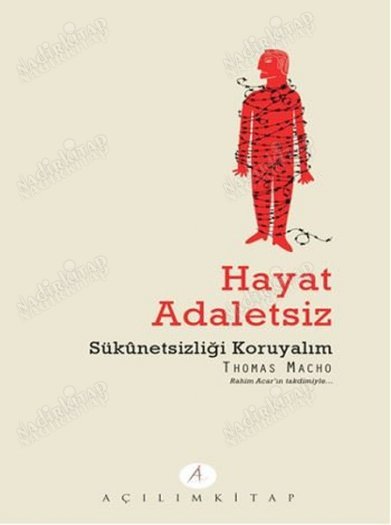 Hayat Adaletsiz Sükunetsizliği Koruyalım kapağı