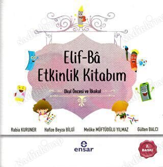 Elif-Ba Etkinlik Kitabım-Okul Öncesi ve İlkokul kapağı