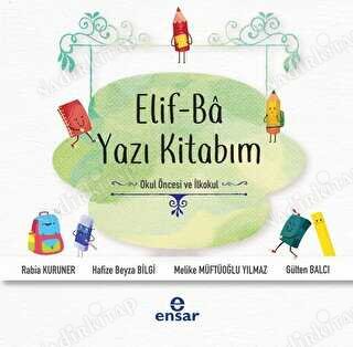 Elif-Ba Yazı Kitabım -Okul Öncesi ve İlkokul kapağı