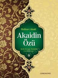 Akaidin Özü kapağı