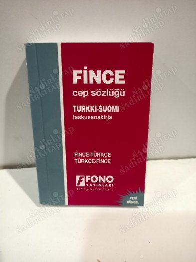 Fince Cep Sözlüğü. (Fince-Türkçe, Türkçe-Fince) kapağı