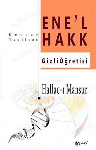 Hallac-ı Mansur-Ene'l Hakk Gizli Öğretisi kapağı