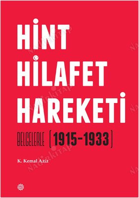 Hint Hilafet Hareketi Belgelerle 1915-1933 kapağı