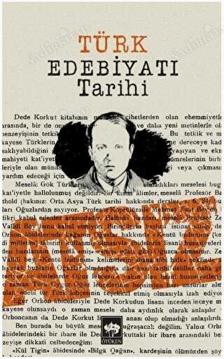 TÜRK EDEBİYATI TARİHİ - HÜSEYİN NİHAL ATSIZ kapağı