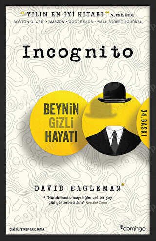Incognito : Beynin Gizli Hayatı kapağı