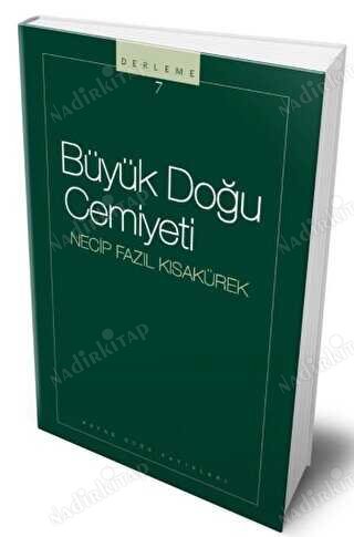 Büyük Doğu Cemiyeti : 107 - Necip Fazıl Bütün Eserleri kapağı