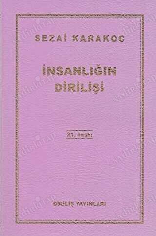 İNSANLIĞIN DİRİLİŞİ kapağı
