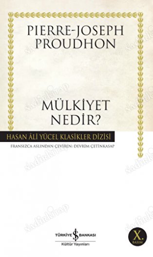 MÜLKİYET NEDİR? kapağı