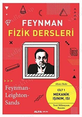 Feynman Fizik Dersleri Cilt 1 Mekanik Işınım Isı kapağı