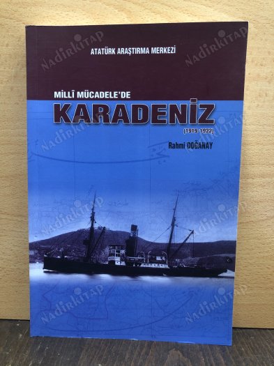 Milli Mücadelede Karadeniz 1919 1922 kapağı