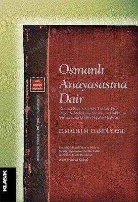 Osmanlı Anayasasına Dair kapağı