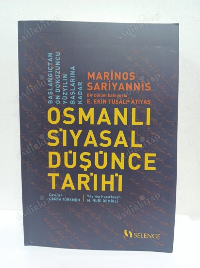 Osmanlı Siyasal Düşünce Tarihi kapağı