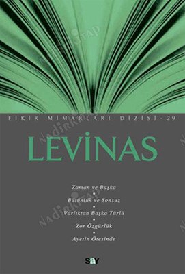Levinas; Fikir Mimarları 29 kapağı