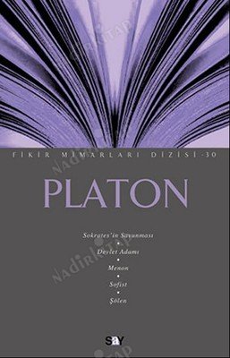 Platon - Fikir Mimarları 30. Kitap kapağı