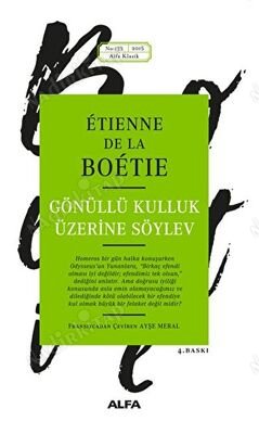 Gönüllü Kulluk Üzerine Söylev kapağı