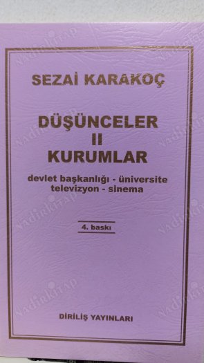 DÜŞÜNCELER 2 KURUMLAR kapağı
