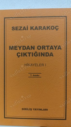 MEYDAN ORTAYA ÇIKTIĞINDA - Hikayeler 1 kapağı