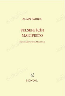 Felsefe İçin Manifesto kapağı