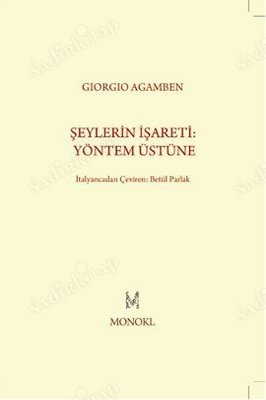 Şeylerin İşareti: Yöntem Üstüne kapağı
