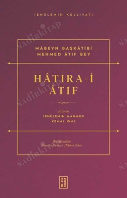 Hatıra-i Atıf kapağı