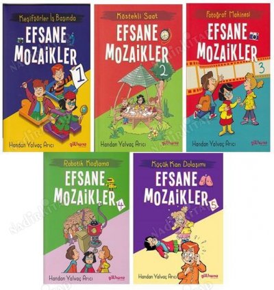 Efsane Mozaikler Serisi - 5 Kitap Takım kapağı