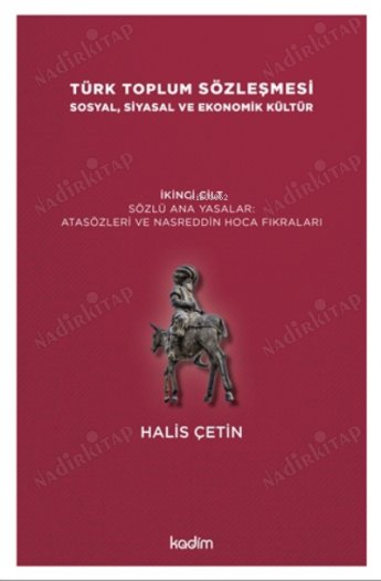 Türk Toplum Sözleşmesi - Sosyal, Siyasal ve Ekonomik Kültür - 2. Cilt kapağı