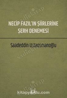 Necip Fazıl'ın Şiirlerine Şerh Denemesi kapağı