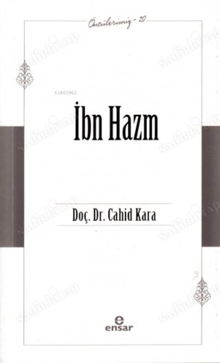 İbn Hazm (Öncülerimiz - 20) kapağı