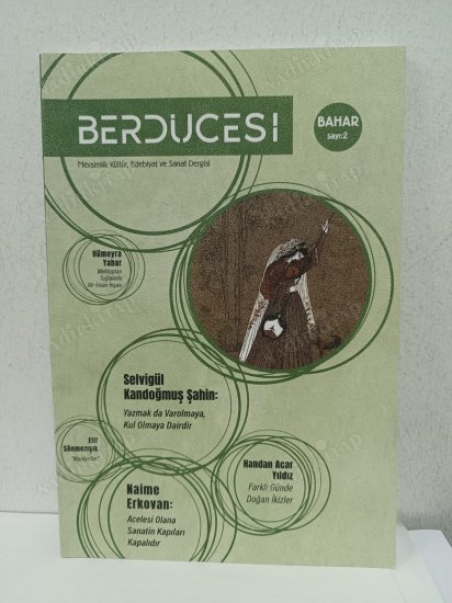 Berdücesi Mevsimlik Kültür, Edebiyat ve Sanat Dergisi kapağı