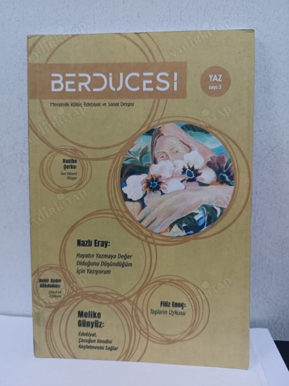 Berdücesi Mevsimlik Kültür, Edebiyat ve Sanat Dergisi kapağı