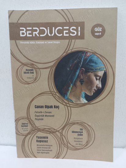 Berdücesi Mevsimlik Kültür, Edebiyat ve Sanat Dergisi kapağı