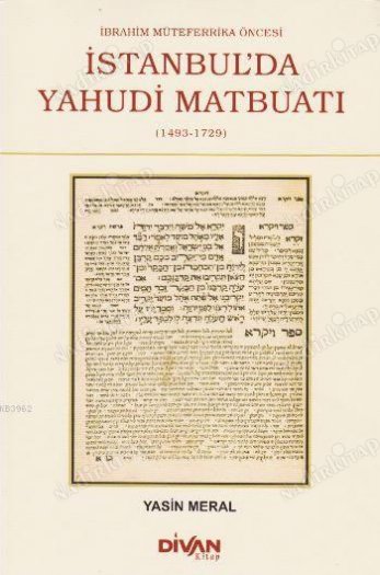 İbrahim Mütefferika Öncesi İstanbul`da Yahudi Matbuatı kapağı