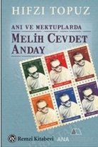 Anı ve Mektuplarda Melih Cevdet Anday kapağı