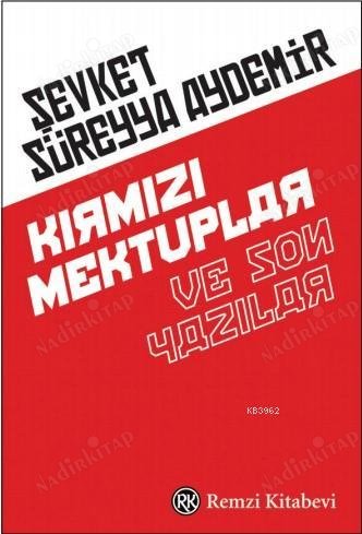 Kırmızı Mektuplar ve Son Yazılar kapağı