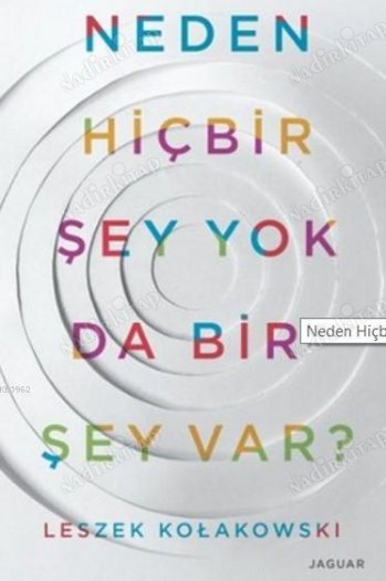 Neden Hiçbir Şey Yok da Bir Şey Var? kapağı
