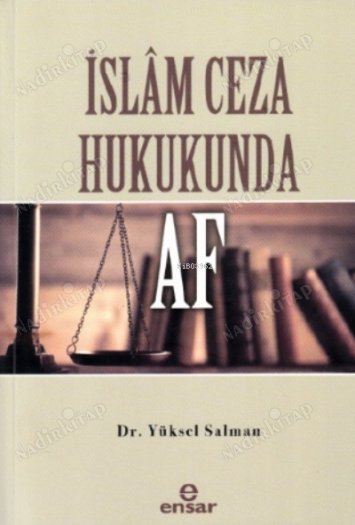 İslam Ceza Hukukunda Af kapağı