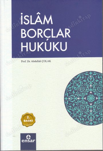 İslam Borçlar Hukuku kapağı