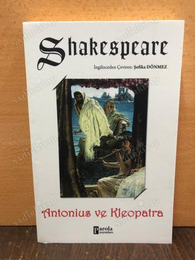 ANTONİUS VE KLEOPATRA kapağı