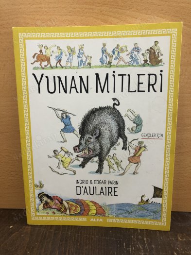 Yunan Mitleri Gençler İçin kapağı
